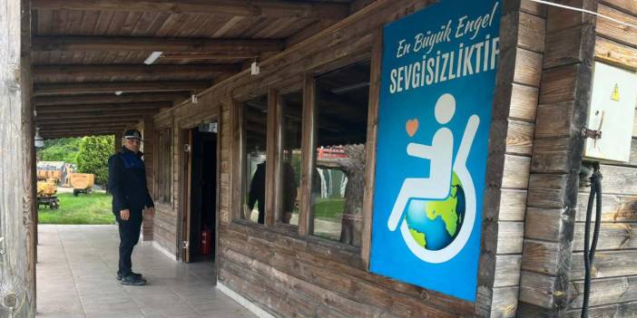 Engelliler derneğine bağlı dükkan mühürlendi