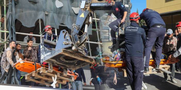 İnşaatın beşinci katından düşen işçi yaralandı!