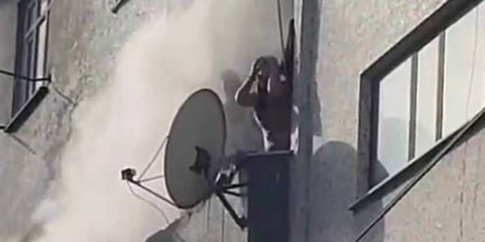 Gaziosmanpaşa'da 4 katlı binada yangın: 3 yaralı