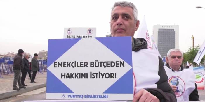 Ankara’da bütçe isyanı: Emekli ve emekçi meydanda