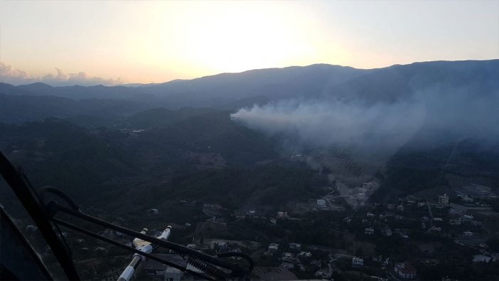 Hatay’da orman yangını