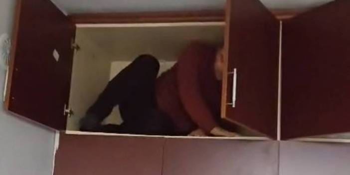 30 milyon lira cezası olan firari gardıroptan çıktı