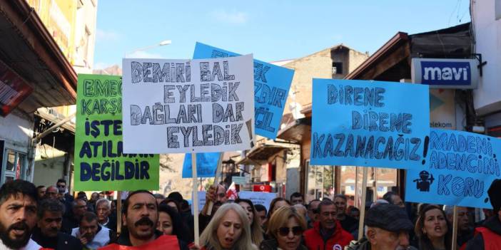 Madenciler Sivas'ta yürüdü!