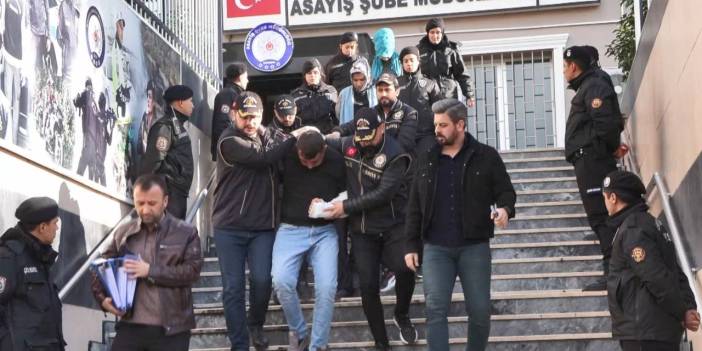 Polisin şehit edildiği operasyonda şüpheliler adliyede