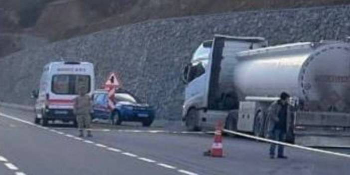 Ordu’da feci kaza! Tankerin çarptığı yaya can verdi