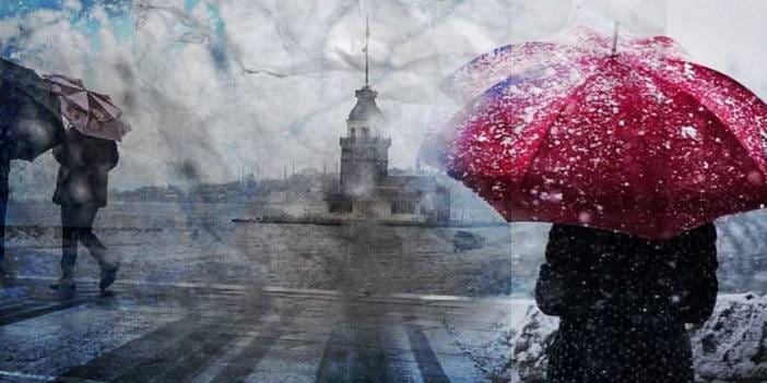 Meteorolojiden kuvvetli yağış ve soğuk uyarısı! İstanbul'a 4 günlük sağanak geliyor