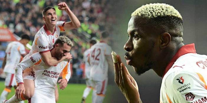 Galatasaray Antalyaspor'u rahat yendi: 3 puanı 4 golle aldı