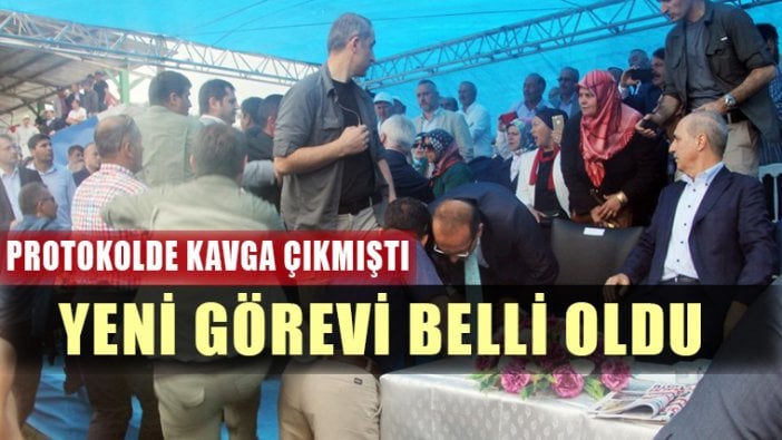 Protokoldeki kavganın ardından Ordu İl Emniyet Müdürü Çelik, Özel Güvenlik Denetleme Başkanı oldu