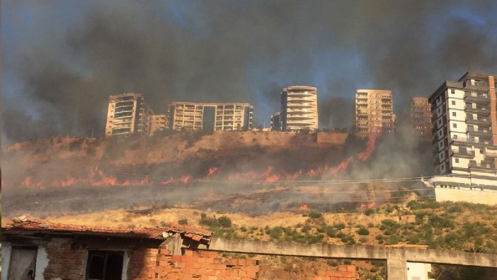 İzmir'de bir orman yangını daha: Müdahale başladı