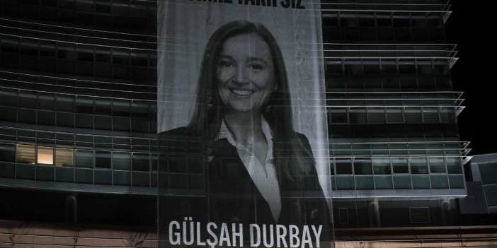 CHP Genel Merkezi'ne Gülşah Durbay'ın fotoğrafı asıldı