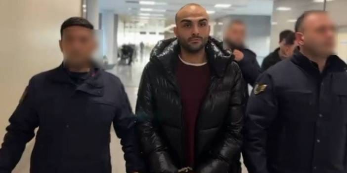 Uyuşturucudan tutuklanan Sercan Yaşar adliyede