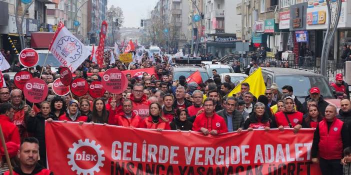 DİSK 'Gelirde ve vergide adalet' için Ankara'ya yürüyor