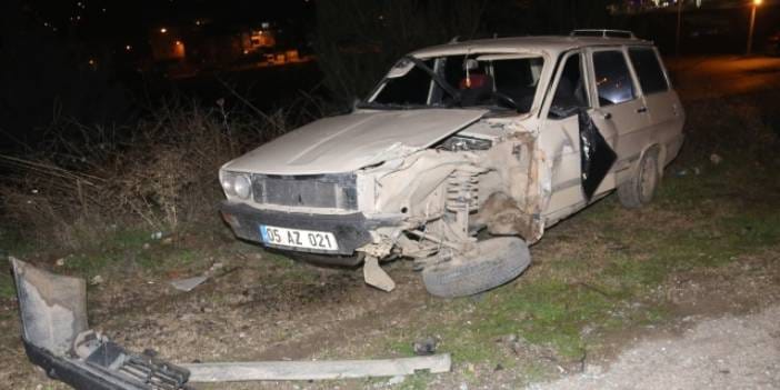 Amasya’da araçlar birbirine girdi: 6 yaralı