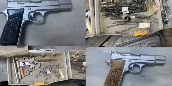 Rize'de kaçak silah atölyesine baskın: 3 gözaltı