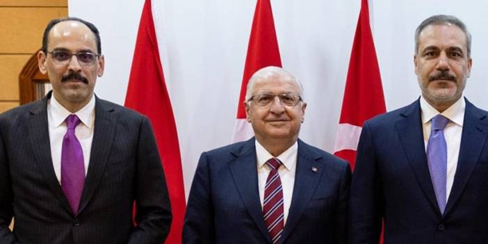 Son Dakika | Hakan Fidan İbrahim Kalın ve Yaşar Güler Şam'da