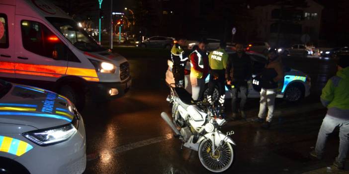 Polisten kaçan çocuk sürücü kaza yaptı: 63 bin lira para cezası kesildi