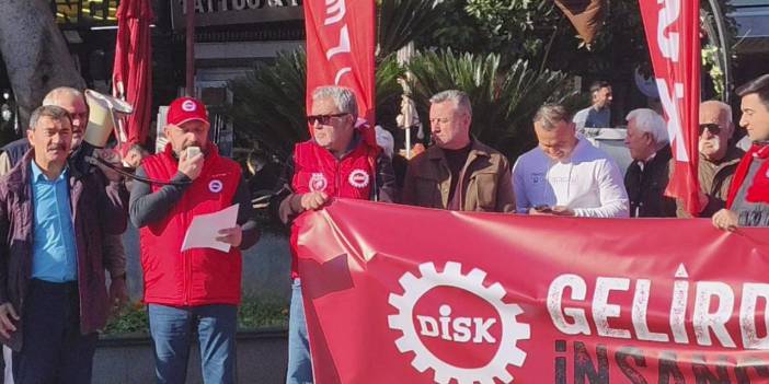 DİSK’ten asgari ücret eylemi: Açlık sınırının bile altında