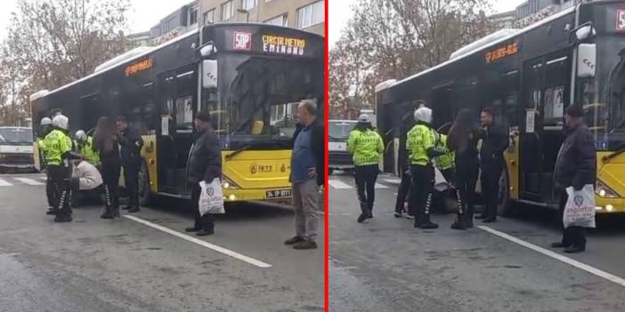 Fatih’te İETT otobüsünün çarptığı yaya ağır yaralandı