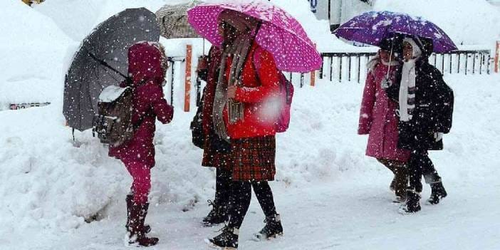 Valilik açıkladı: Eğitime 1 gün ara verildi!