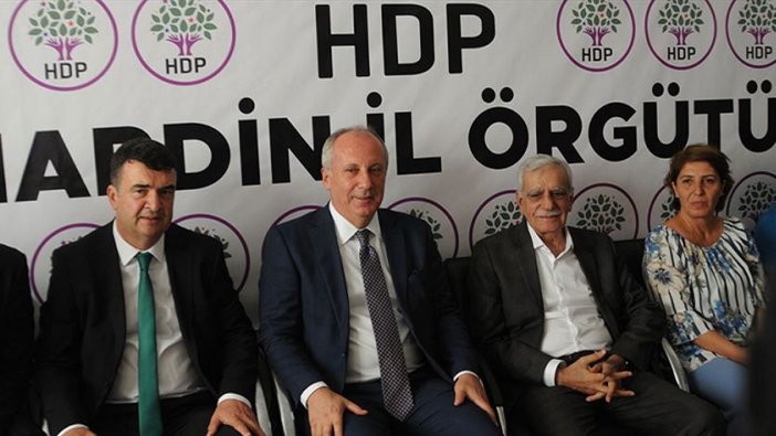 Muharrem İnce'den Ahmet Türk'e destek ziyareti