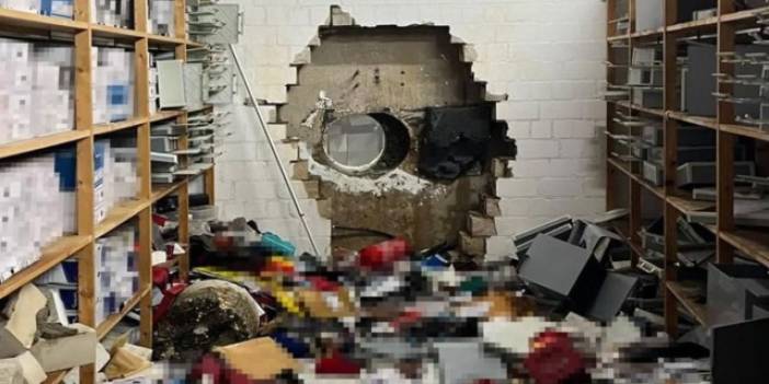 Duvarı delip milyonlarca euro çaldılar: Almanya'da film gibi banka soygunu