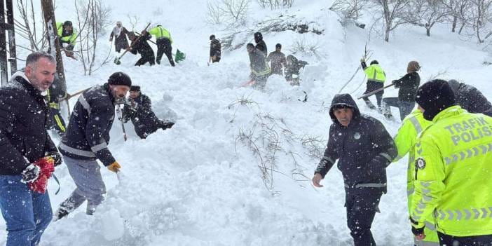 Son dakika | Van’da mahalleye çığ düştü: 1 kadın hayatını kaybetti