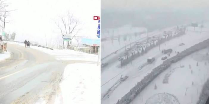 2026’nın ilk günü… İstanbul kar altında