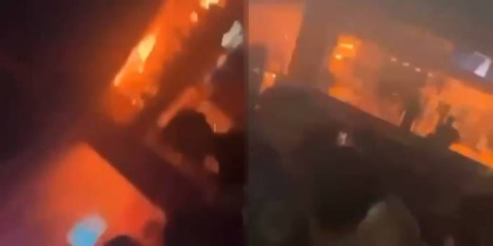 İsviçre'de 40 kişinin öldüğü yangının başlangıç görüntüleri ortaya çıktı