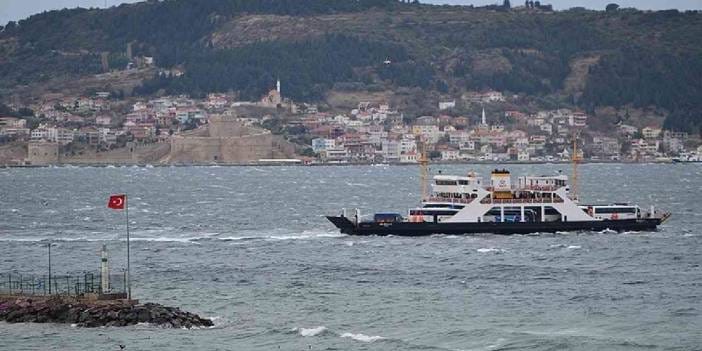 Bozcaada ve Gökçeada feribot seferleri iptal edildi!