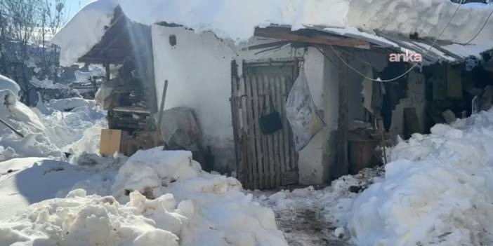 Yoksulluğun acı tablosu! Yaşlı kadın evinin bahçesinde donmuş halde bulundu