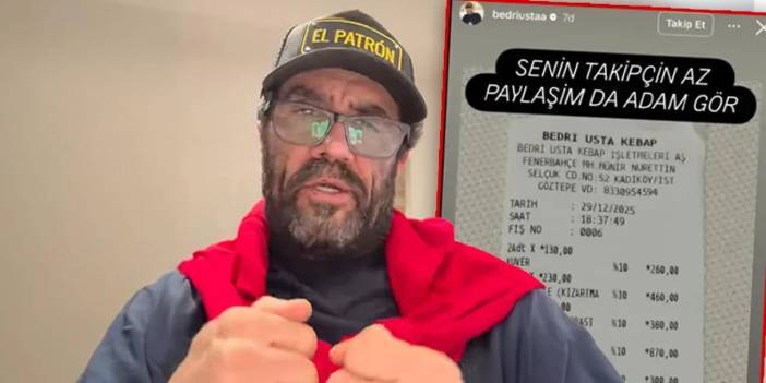 Ağzını bozan Bedri Usta şimdi de 'içtenlikle' özür diledi