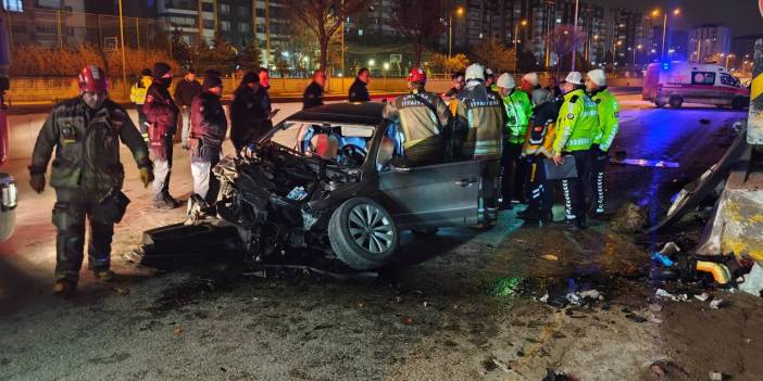 Başkentteki feci kazada ölü sayısı 2'ye çıktı