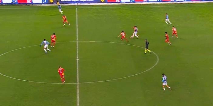 Trabzonspor 5. dakikada golü buldu: VAR müdahale etti