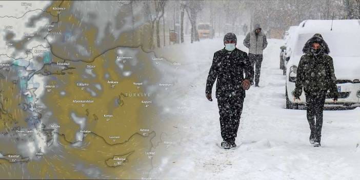İstanbul'a lapa lapa kar yağışını bilenler açıkladı: Bugün başlayacak adım adım beyaza bürünecek
