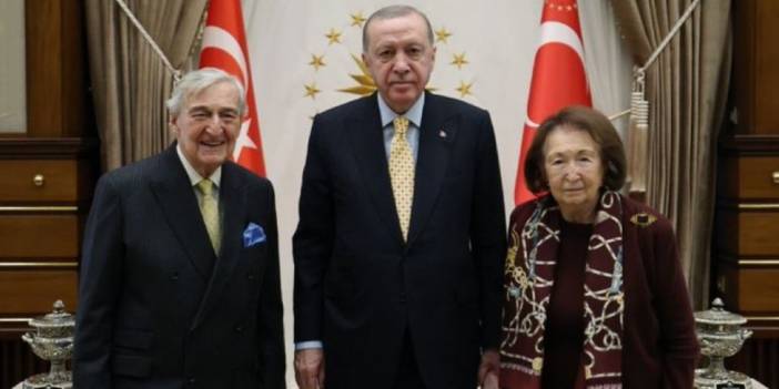 Erdoğan Rahmi Koç'u kabul etti