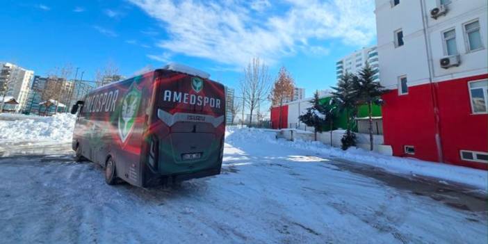 Amedspor tesislere giremedi