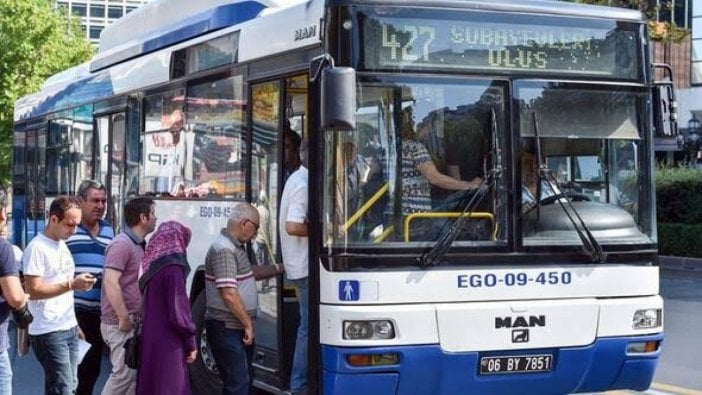 Ankara’da toplu taşımaya zam!