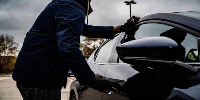 Kendi arabasını çalan ilk hırsız!