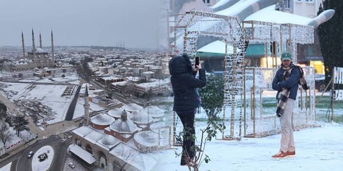 Her yerde kar var: Yurdun dört bir yanından kartpostallık görüntüler