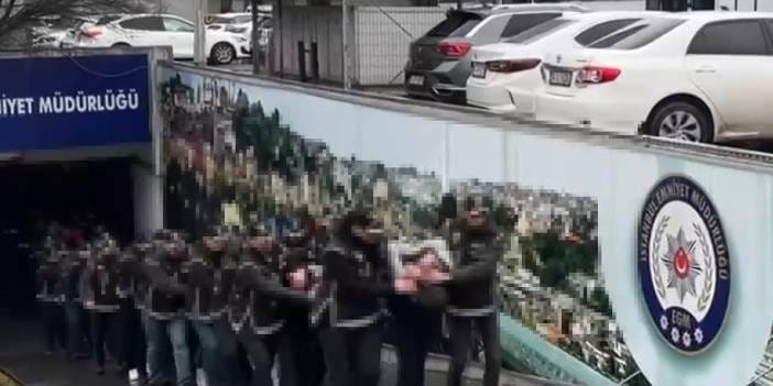 'Casperlar' operasyonunda yakalanan 97 kişi adliyede