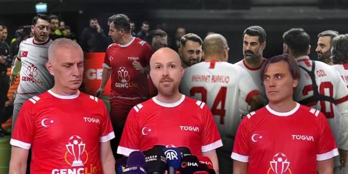 Bilal Erdoğan TÜGVA etkinliğine davet ettiği eski milli futbolcuları topa tuttu