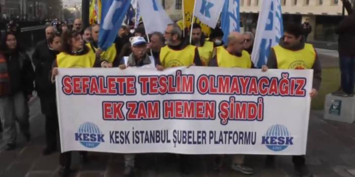 Kamu emekçileri ülke genelinde iş bıraktı!