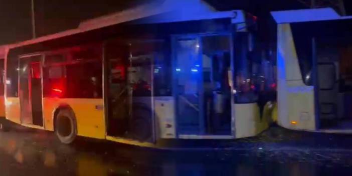 3 İETT otobüsü çarpıştı: 5 yaralı