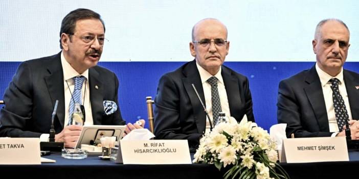Mehmet Şimşek'in TOBB ziyaretinde tartışma çıktı! "Talepleriniz nedeniyle vergi toplayamıyorum"