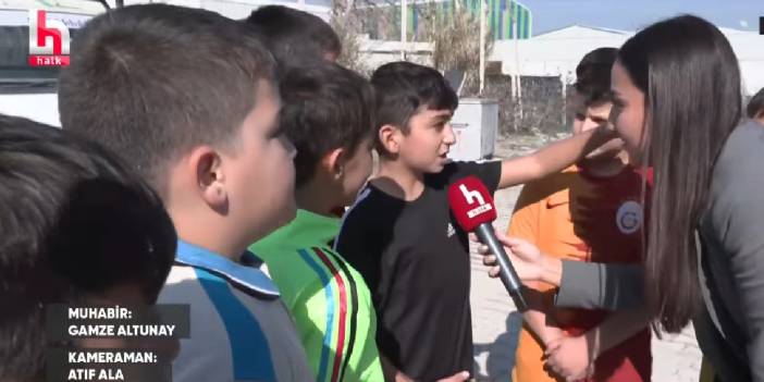 Depremzede çocuklar karne tatiline buruk girdi! Yiğit Efe'nin tek bir isteği var