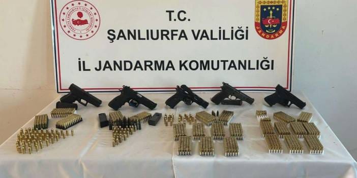 Şanlıurfa'da silah kaçakçılığı operasyonu: 4 şüpheli yakalandı