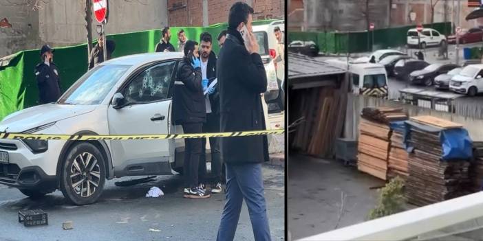 Kağıthane'deki otomatik silahlı infazda üç gözaltı! 25 yaşındaki genç hayatını kaybetti