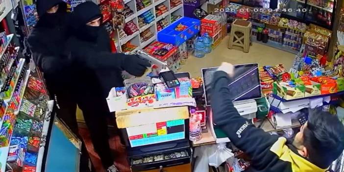 Girdikleri marketi silah ve biber gazıyla gasbeden 2 kişi tutuklandı