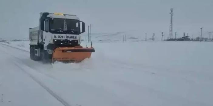 Elazığ'da eğitime kar engeli: 1 günlük ara verildi