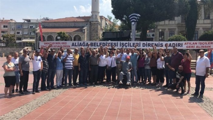 MHP'li belediyenin işten çıkarttığı işçilere CHP'den ziyaret